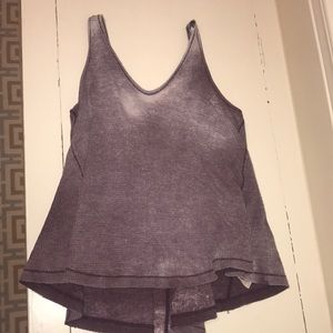 Free People Waffle Tank Top